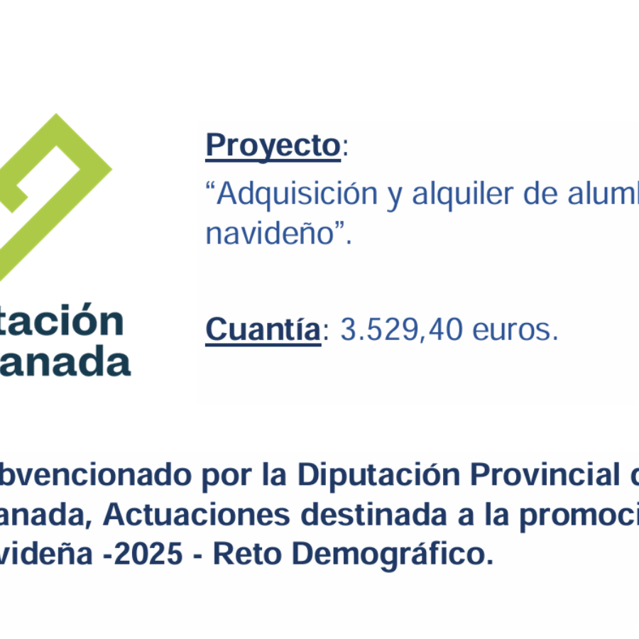 cartel alumbrado